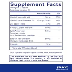 Pure Encapsulations PureDefense with NAC - Enhances First-Line Immune Defense and Upper Respiratory Health