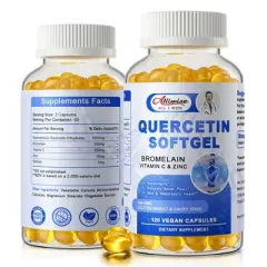Alliwise Quercetin Softgel, Non-GMO Dietary Supplement, 120ct
