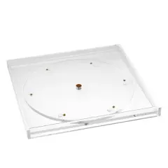 russell+hazel Acrylic Carousel Bloc Tray Clear
