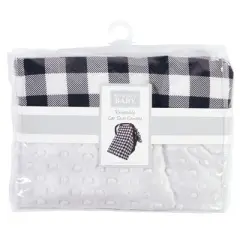 Hudson Baby Unisex Baby Reversible Car Seat and Stroller Canopy, Black Plaid, One Size