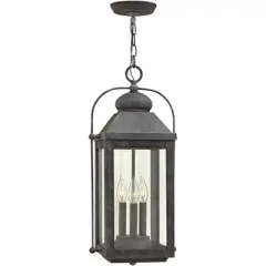 Hinkley Anchorage 23 3/4" High Aged Zinc Outdoor Hanging Lantern