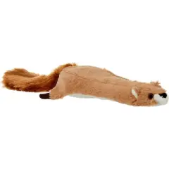 ETHICAL/SPOT Skinneeez Plus Squirrel Chew Interactive Dog Toy- 15"