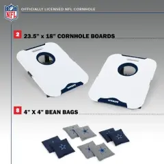 NFL Dallas Cowboys All-Weather Travel Cornhole Set