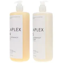 Olaplex No.4 Bond Maintenance Shampoo 33.8 oz & No.5 Conditioner 33.8 oz Combo Pack