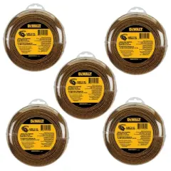 Dewalt 5 Pack Of Genuine OEM Replacement Trimmer Line - DWO1DT915-5PK