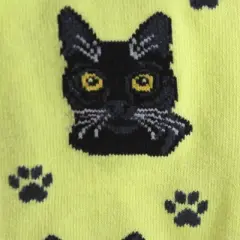 Novelty Socks 15.25" Black Cat Sock Daddy Socks Premium Quality E & S Pet  -  Socks
