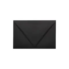 LUX 6 x 9 Booklet Contour Flap Envelopes 50/Pack Midnight Black (1820-B-50)