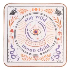C&F Home 4" Crystal Ball Magic Halloween Drink Coasters Set of 4