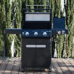 Monument Grills Mesa Series 3 Burner Black Grill