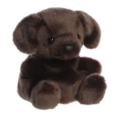 Aurora Mini Sienna Chocolate Lab Palm Pals Adorable Stuffed Animal Brown 5"