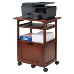Piper Printer Stand Walnut - Winsome