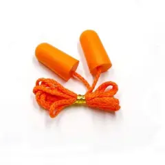 Quality Plugs - 20 Pairs Foam Ear Plugs with Cord NRR 32dB Noise Cancelling Soft