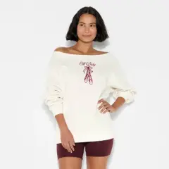 Women's Off the Shoulder Sweatshirt - Wild Fable&trade;