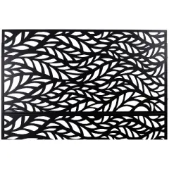 CAVINAS Matrix Metal Decorative Patio Screens, Outdoor & Indoor, Freestanding Decorative Privacy Screen for Deck Balcony Patio