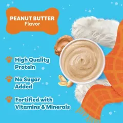 Purina Frosty Paws Peanut Butter Flavor Frozen Dog Treats - 13 fl oz/4pk