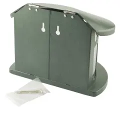 Woodlink Outdoor Alloy Steel Hanging Mount Backyard Squirrel Diner 2 Style Feeder with 4 Pound Feed Capacity for Gardens and Backyards