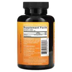 Viva Naturals Vitamin D3 with Organic Liquid Coconut Oil, High-Potency, 5,000 IU, 360 Softgels