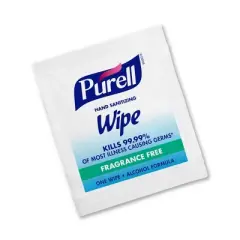 Purell Ethyl Alcohol Alcohol Hand Sanitizing Wipe Individual Packet 100 Wipes