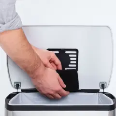 Nispira Activated Charcoal Odor Filter Refills Deodorizers Compatible with Simplehuman Filter Case Trash Cans, 12 Packs