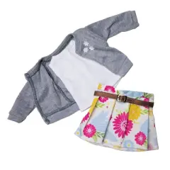 Healthy Roots Flower Girl Outfit for Dolls