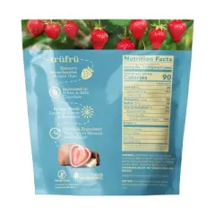 Tru Fru White and Milk Chocolate Frozen Strawberries - 8oz