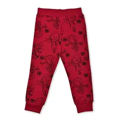Marvel Boy's 2-Pack Spider-Man Allover Print Pullover Hoodie Sweatshirt and Jogger Pants Set for toddler