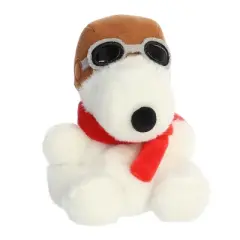 Aurora Mini Palm Pals Flying Ace Peanuts Timeless Stuffed Animal White 5"