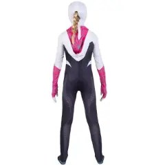 HalloweenCostumes.com Girl's Spider-Gwen Zentai Suit Halloween Costume | Kids Marvel Spider-Man Costumes