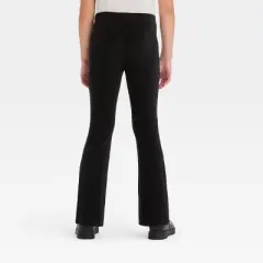 Girls' Cozy Ribbed Velour Flare Pants - Cat & Jack&trade;