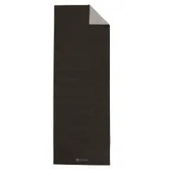 Gaiam 2 Color Premium Yoga Mat - Black/Gray (6mm)