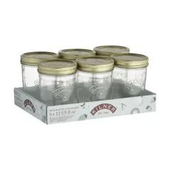 Kilner Wide Mouth Canning Jar 12 oz - Case of 6 - 2 each
