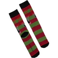 A Nightmare On Elm Street Socks Freddy Krueger Movies Men's 3 Pack Crew Socks Multicoloured