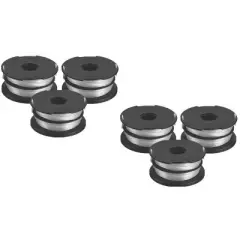 Black and Decker Dual Line AFS Spools DF-065 (6 Pack)