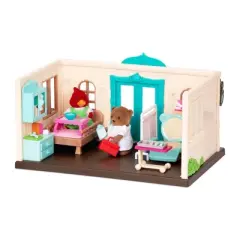 Li'l Woodzeez Doctor Playset with Accessories 35pc - Walk-In Health Clinic