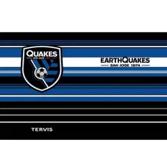 MLS San Jose Earthquakes 30oz Hype Stripe Stainless Steel Tumbler