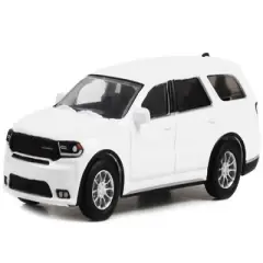 2022 Dodge Durango Pursuit Police Car White "Hot Pursuit" "Hobby Exclusive" Series 1/64 Diecast Model Car by Greenlight