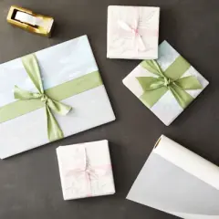 Bright Creations Glassine Paper Roll for Artwork, Transparent Paper for Crafts and Baked Goods, Classroom Supplies (17.5 Inches x 25 Yards)