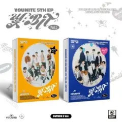Younite - Bit Part.2 - Random Cover - incl. 56pg Photobook, 5pc Lyric Postcard Set, 3 Photocards, Unit Photocard + Sticker (CD)