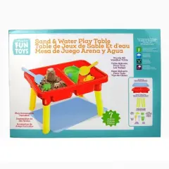 Nothing But Fun Toys Sand & Water Sensory Playtable with Accessories - 6 Pieces