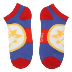 Adult The Marvels Movie Ankle Socks 5-Pack - Superhero Style for Your Feet