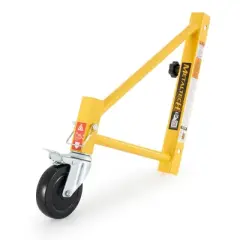 MetalTech Set of 14-Inch Baker Style 6 Foot Scaffolding Safety Accessory Outriggers with Casters, 4 Pack