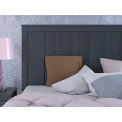 Signatue Design by Ashley Simmenfort Full Panel Headboard , Navy Blue