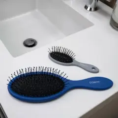 Conair Detangling Delight Cushion and Detangling Mini Cushion Value Pack Hair Brush - 2pcs