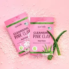 Que Bella Cleansing Pink Clay Mud Mask - 0.5oz