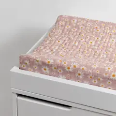 Babyletto Daisy Quilted Muslin Changing Pad Cover