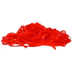 JAM Paper 100pk Colorful Rubber Bands - Size 33 - Red: Stationery Clips & Fasteners, Plastic Loom Bands