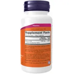 B-6 100mg by Now Foods  -  100 Capsule