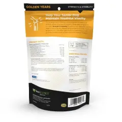 VetriScience Golden Years Strength & Stability Joint Support for Senior Dogs Chicken Flavor, 60 Bite-Sized Chews