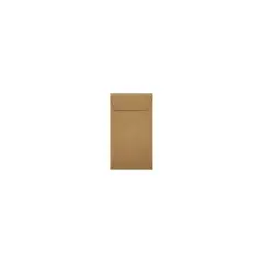 LUX Recycled #5-1/2 Coin Envelopes; Peel & Seel Closures 3.12"x5.5" Brown 500ct (512CO-GB-500)