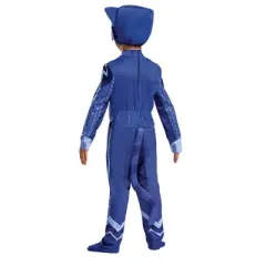Toddler PJ Masks Catboy Classic Halloween Costume Jumpsuit with Headpiece 4-6